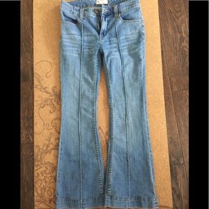 Free people jeans wide leg 28